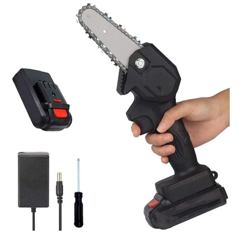 Mini Motosierra Inalámbrica 48V con Batería Recargable