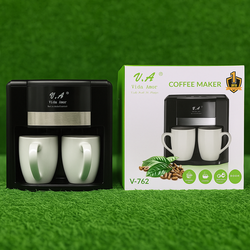 Cafetera Eléctrica Automática · Doble Taza