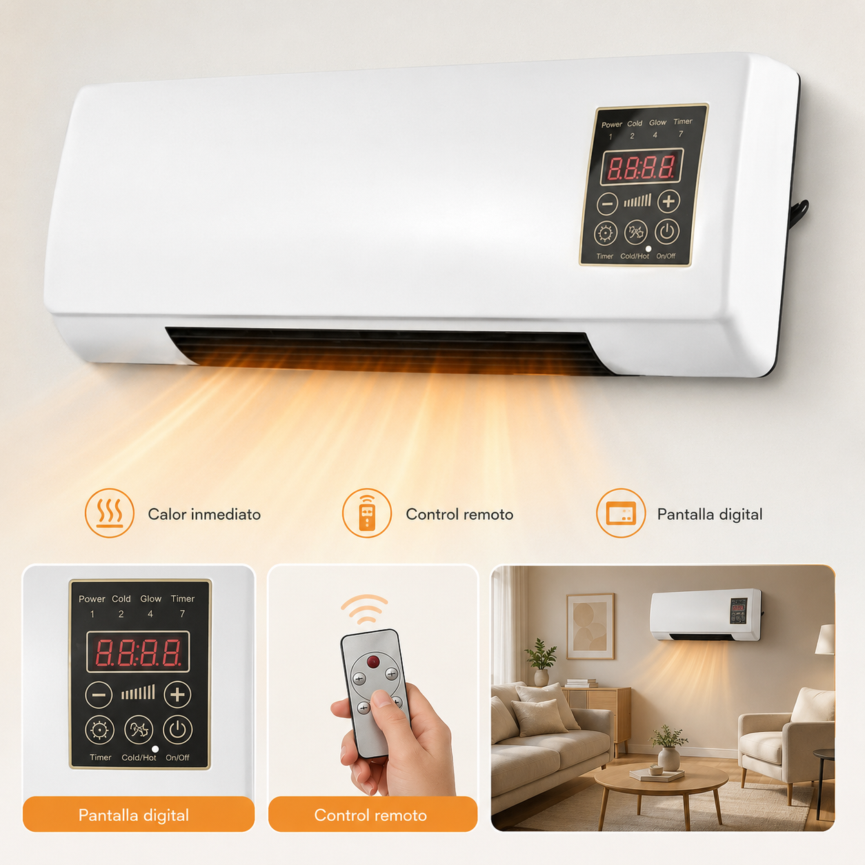Aire Acondicionado Portátil Eléctrico