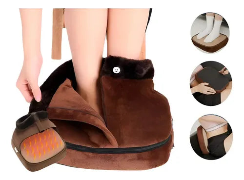 Bota Calefactora de Pies con Masaje