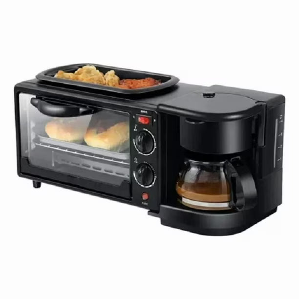 Horno Eléctrico 3 en 1 · Café, Tostadas y Horno